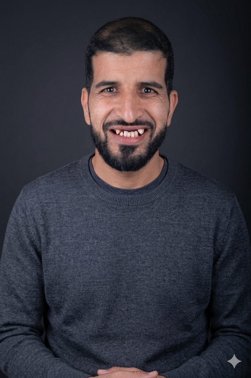 Réhabilitation esthétique du sourire avant